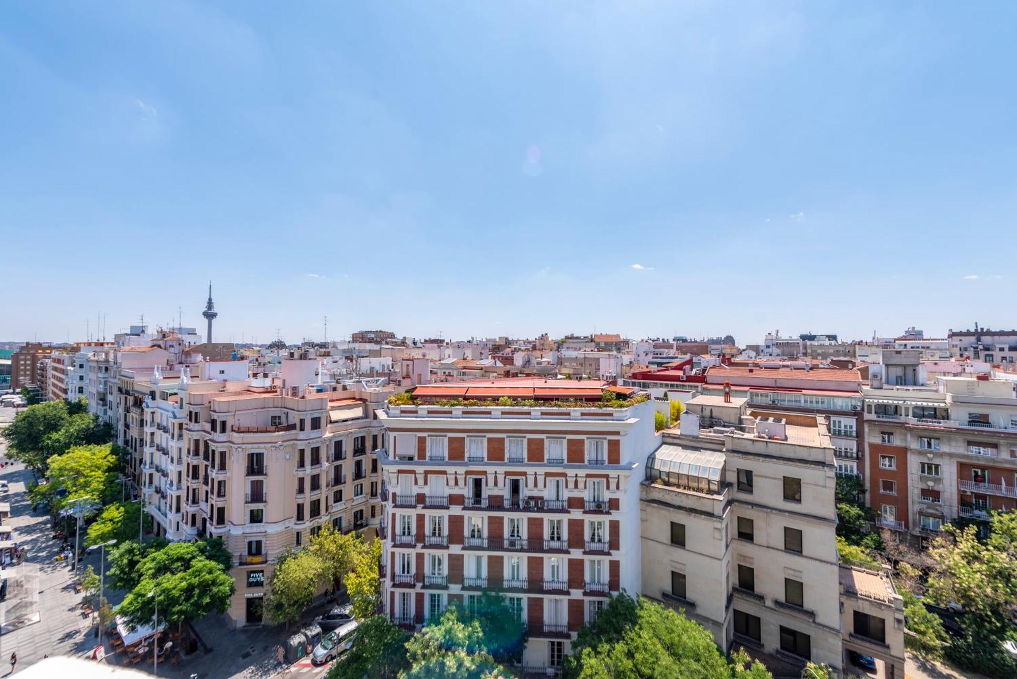 Ferienwohnung Alcala Street View Madrid Exterior foto
